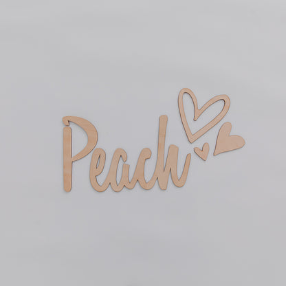 Personalised Script Name and Hearts Bundle