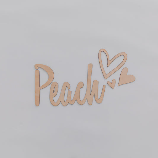 Personalised Script Name and Hearts Bundle