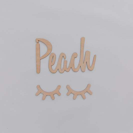 Personalised Script Name and Sleepy Eyes Bundle