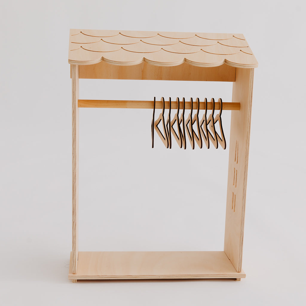 Dolls Clothes Rack