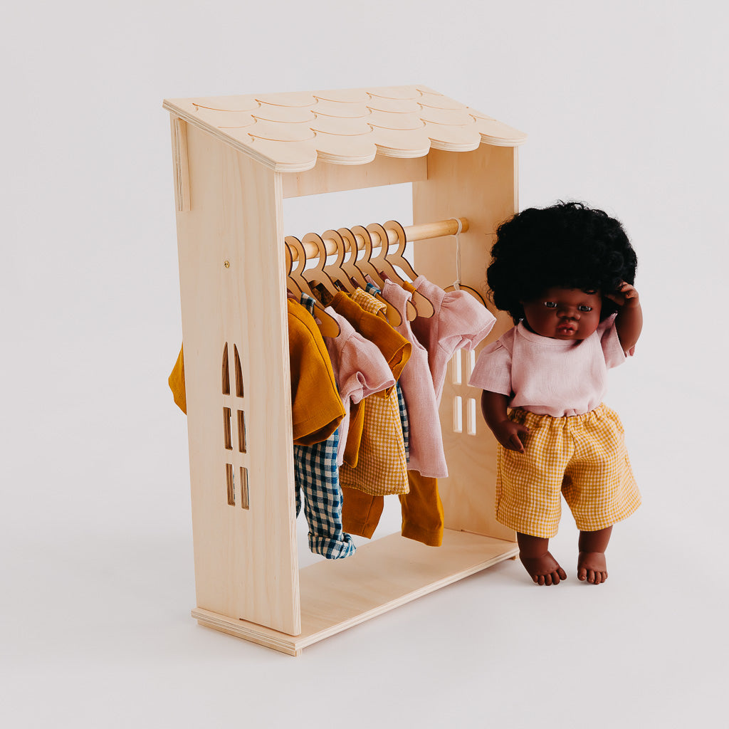 Dolls Clothes Rack