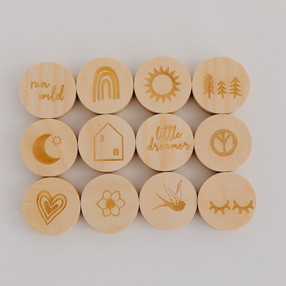 Pretty In Pine Memory Game
