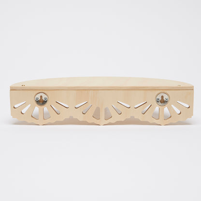 Scalloped Lacey Shelves