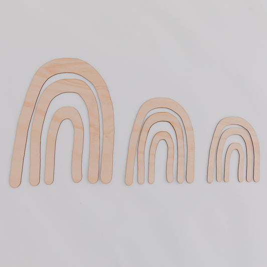 Wonky Wall Rainbow